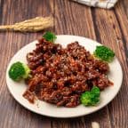 Best ORANGE CRISPY BEEF (Spicy) 本楼牛 in Pasadena, CA